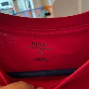Red Ralph Lauren t shirt